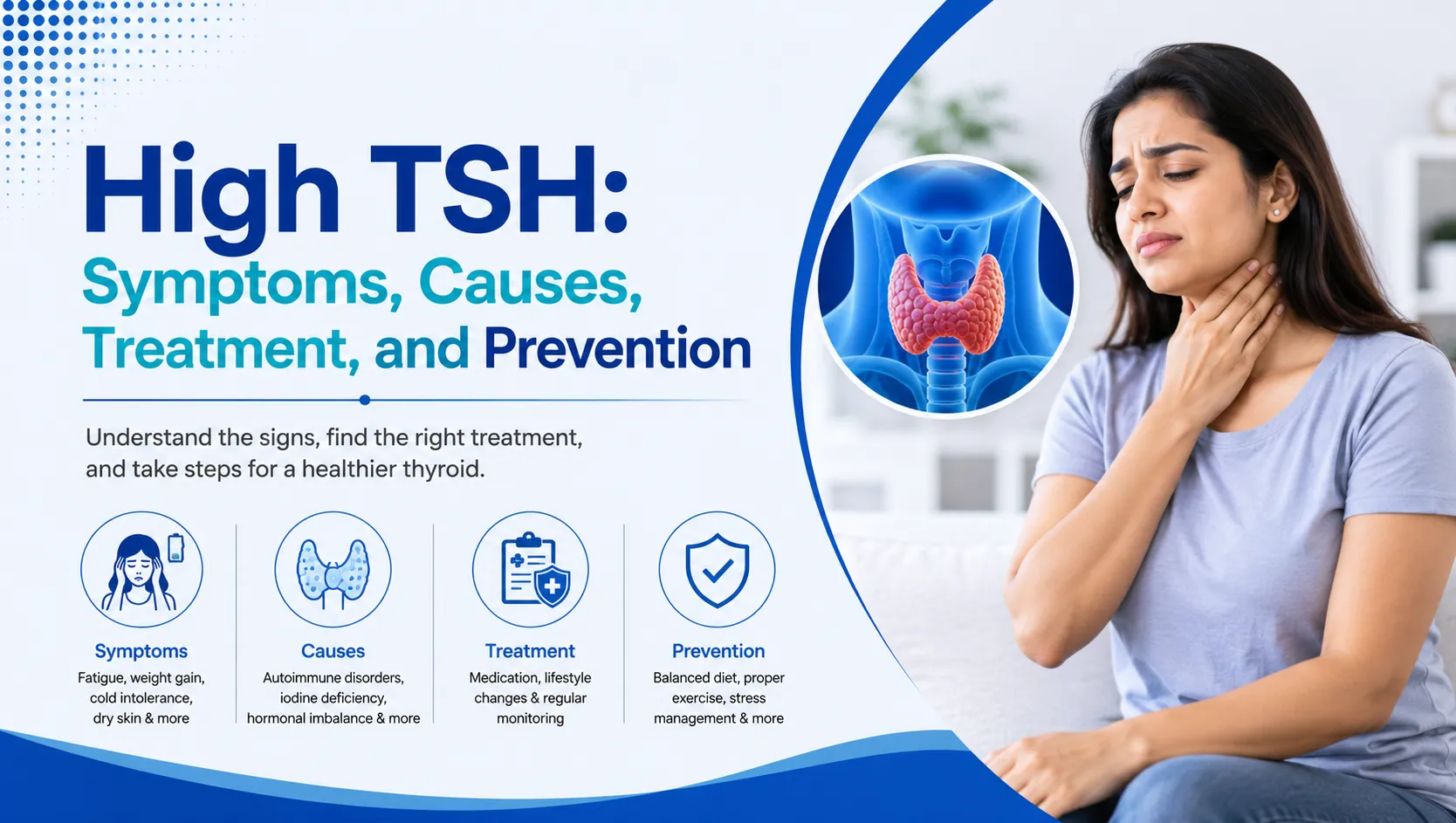 High TSH : Symptoms, Causes, Treatment, and Prevention 